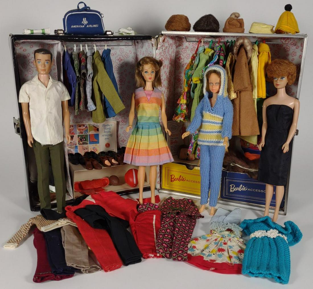 1960s Barbie & Ken, 2 TNT Dolls & Outfits (1 of 20)