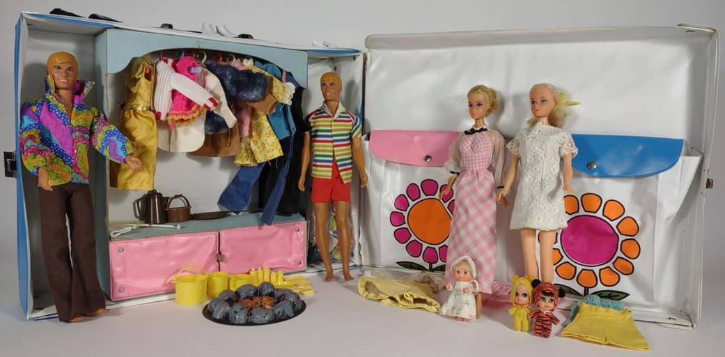 Vintage 1968 72 Ken Barbie Dolls Outfits