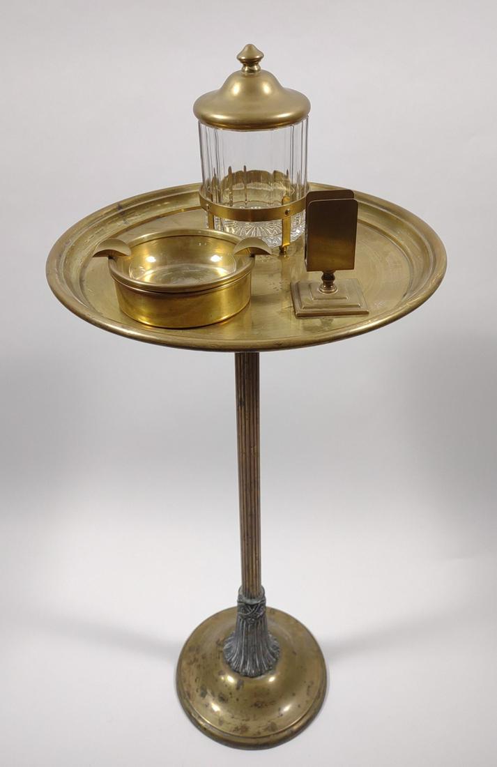 Bradley & Hubbard Smoking Stand Set (1 of 11)