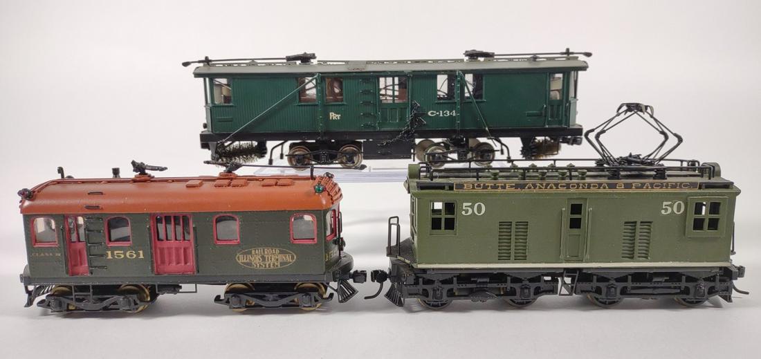 3 Brass Painted HO Model Trains (Incl Suydam) (1 of 8)