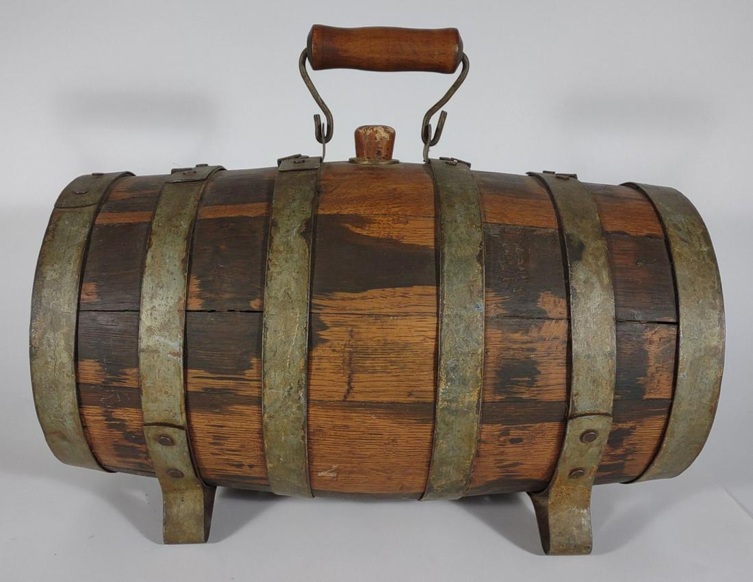 Antique 19th c. Barrel Water Cask / Keg (1 of 7)
