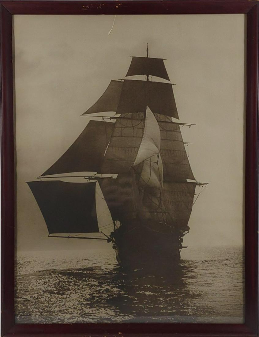 Willard Worden Framed Print of Sailing Ship (1 of 6)