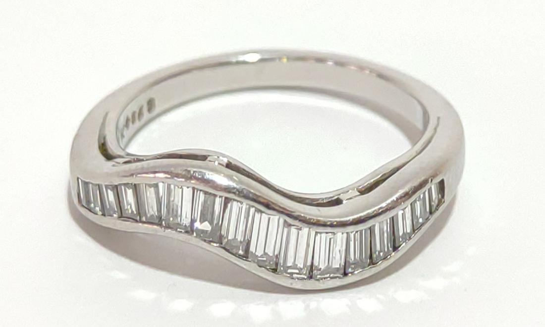 Oscar Heyman Diamond Platinum Ring (1 of 9)