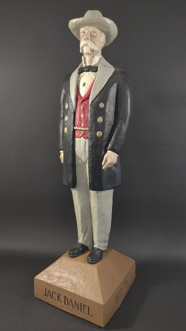Jack Daniel Advertising Statue 33" x 10" x 11" (1 of 9)