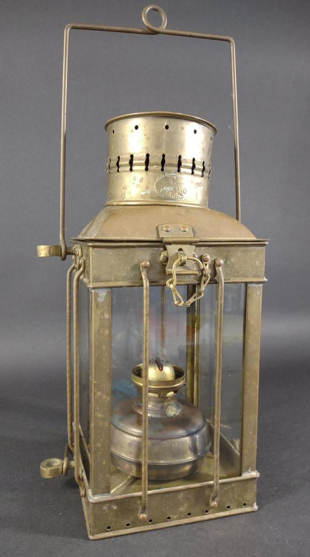 Viking Brass Ships Oil Lantern (1 of 7)