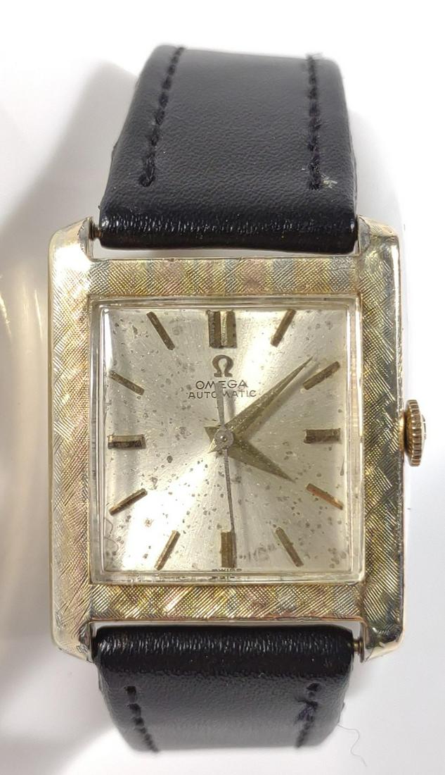 1960s Omega 14K GF Automatic Mens 17J Wrist Watch (1 of 11)
