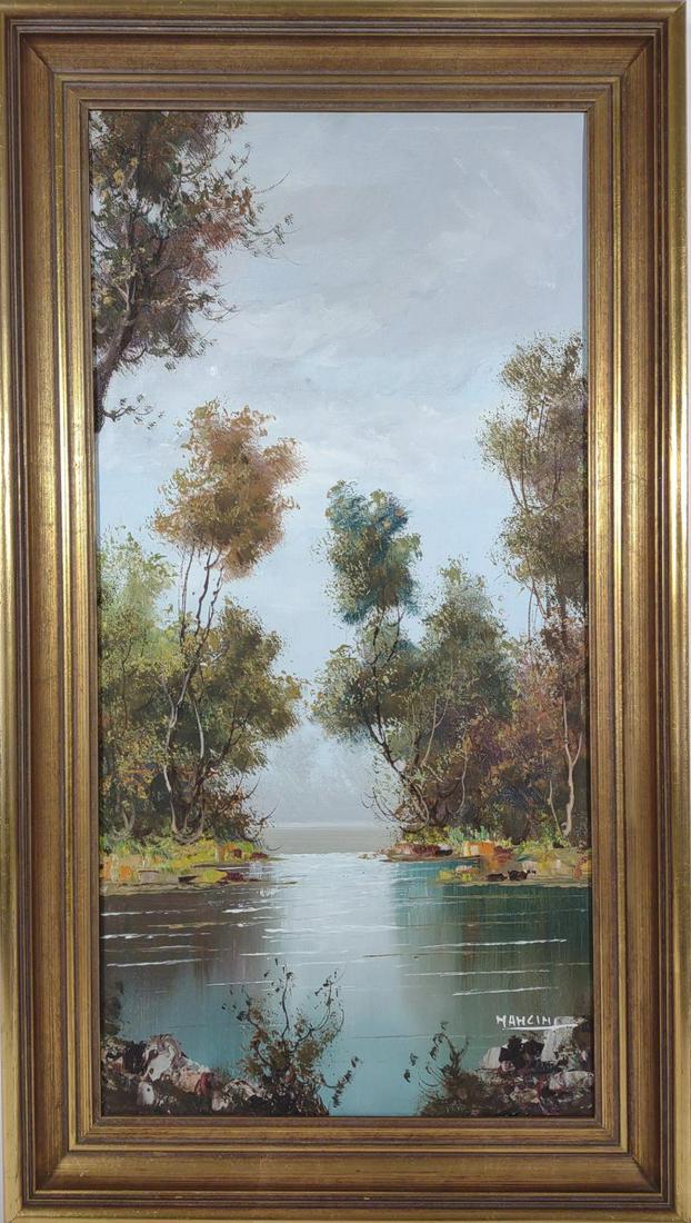 Mancini Oil on Canvas Painting of Landscape (1 of 8)