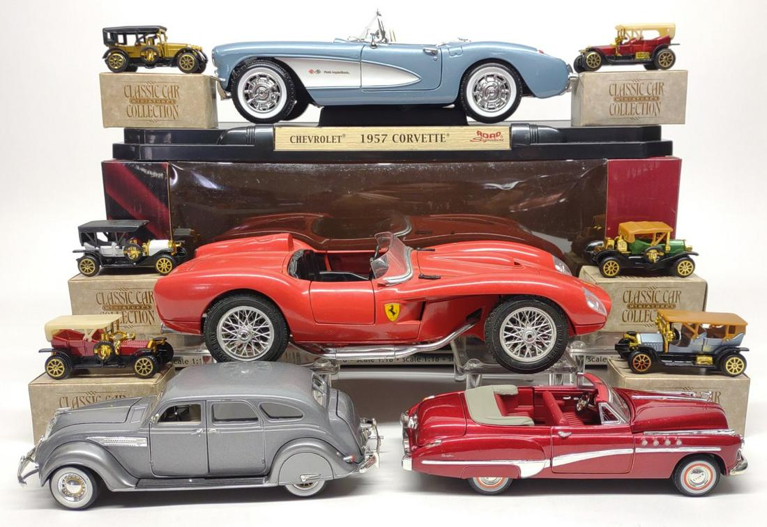 Die-cast Metal Classic Model Cars (1 of 16)