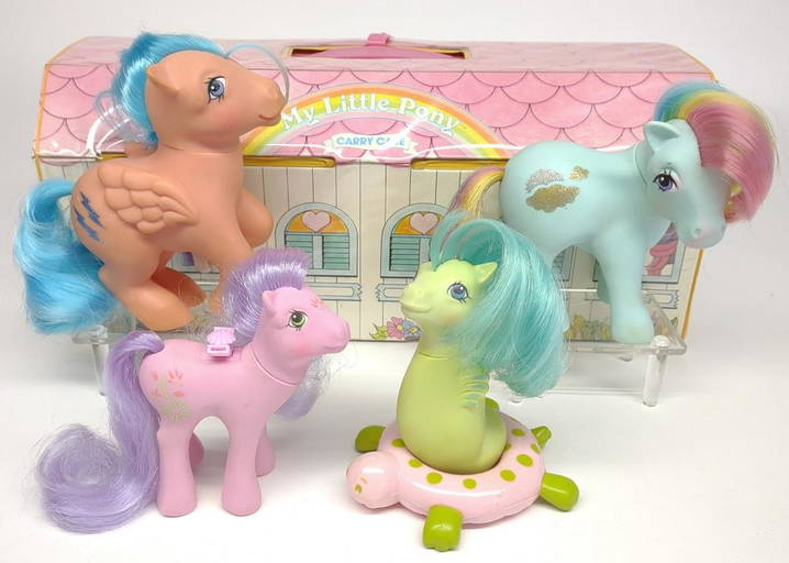 LOT of 8 Eight My Little Pony Toys Ponies Pre-loved