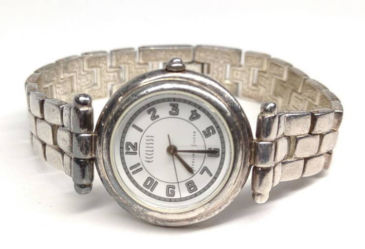 Ecclissi Sterling Silver Ladies Watch 3240 Works