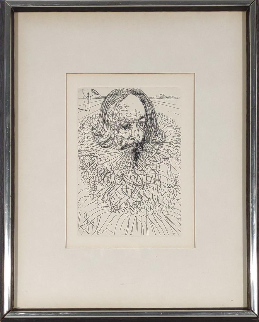 Salvador Dali Collectors Guild Cervantes Etching (1 of 6)