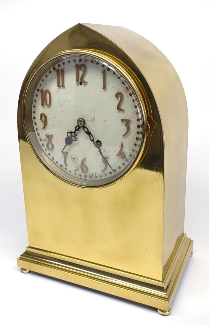 Seth Thomas Brass Gothic Mantle Clock (Read Info) (1 of 8)
