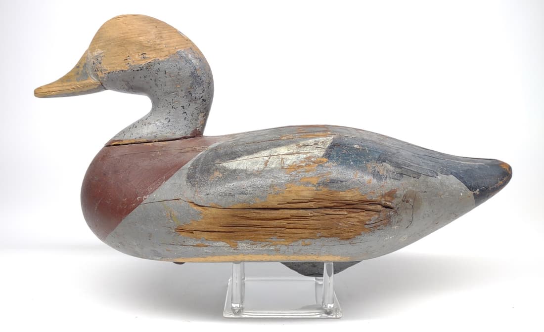 Early Madison Mitchell Wigeon Duck Decoy (1 of 6)