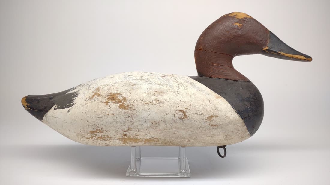 Early Madison Mitchell Canvasback Duck Decoy (1 of 6)