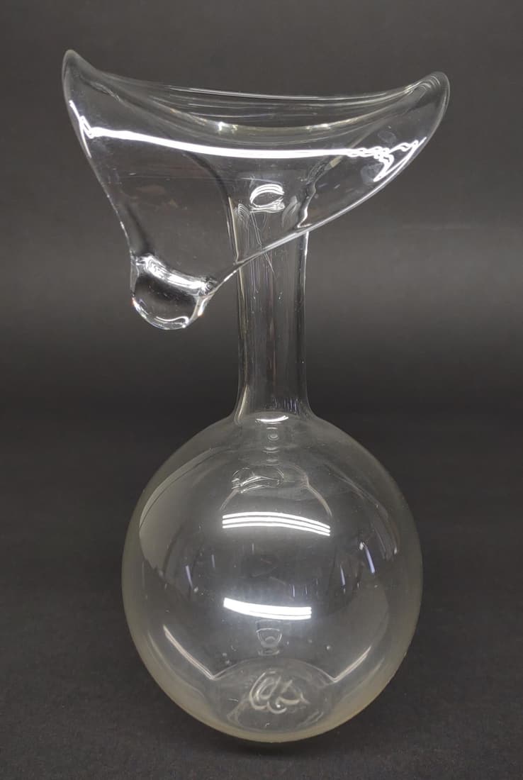 Hans Godo Frabel Signed Glass Art Vase (1 of 9)