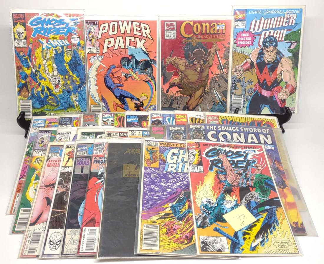 28 Marvel Comics (Ghost Rider, Wonder Man & More) (1 of 8)