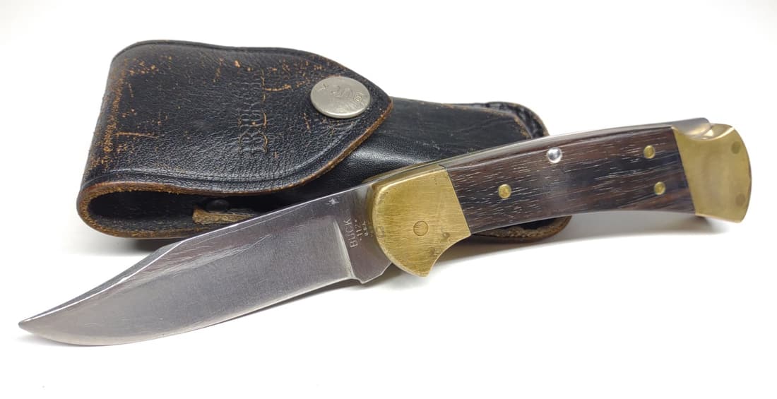 Buck 112 Ranger Folding Knife w/ Case (1 of 8)