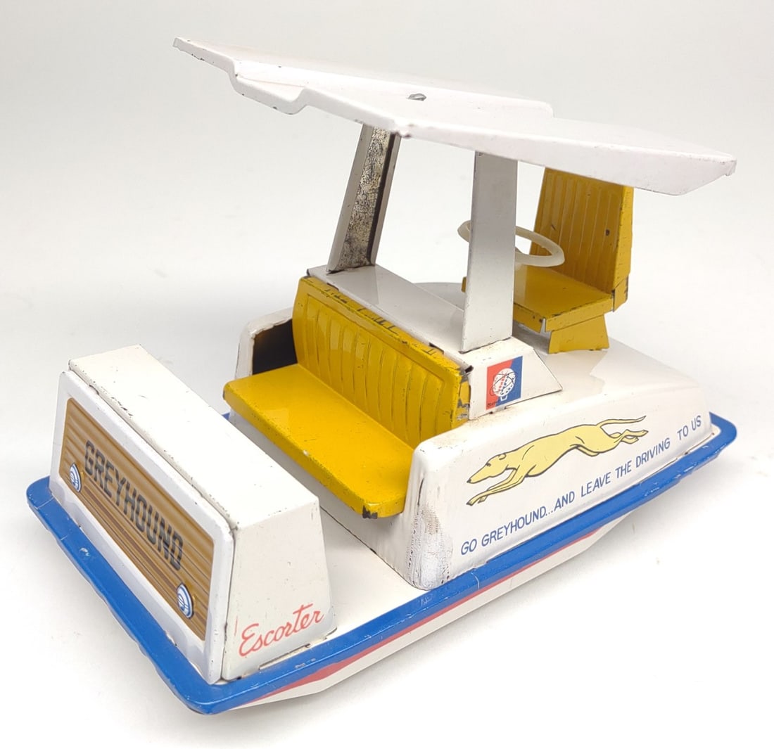 NY Worlds Fair Greyhound Escorter Friction Toy (1 of 8)