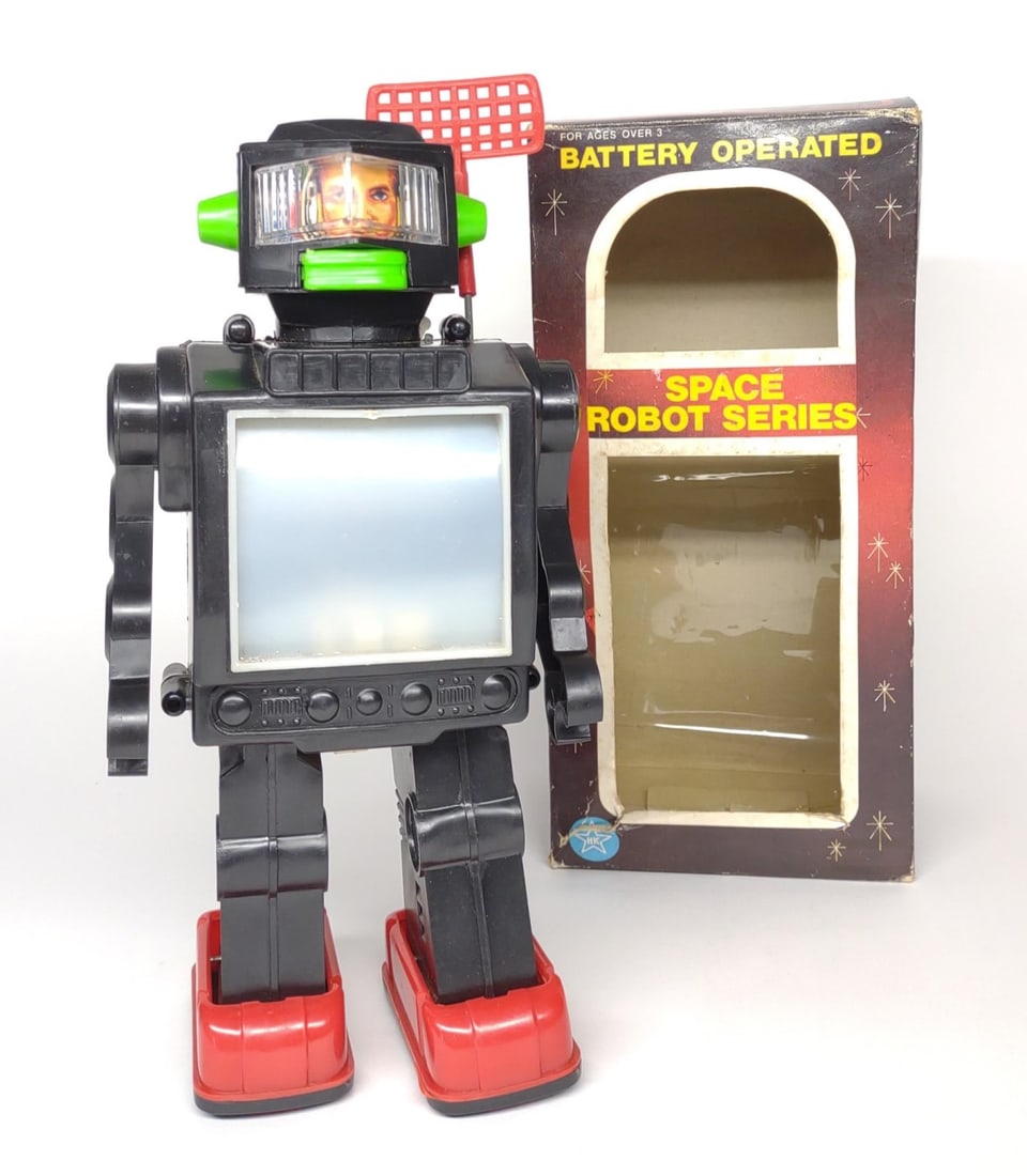 Space Explorer Battery Op. Robot #108 w/ Box (1 of 11)