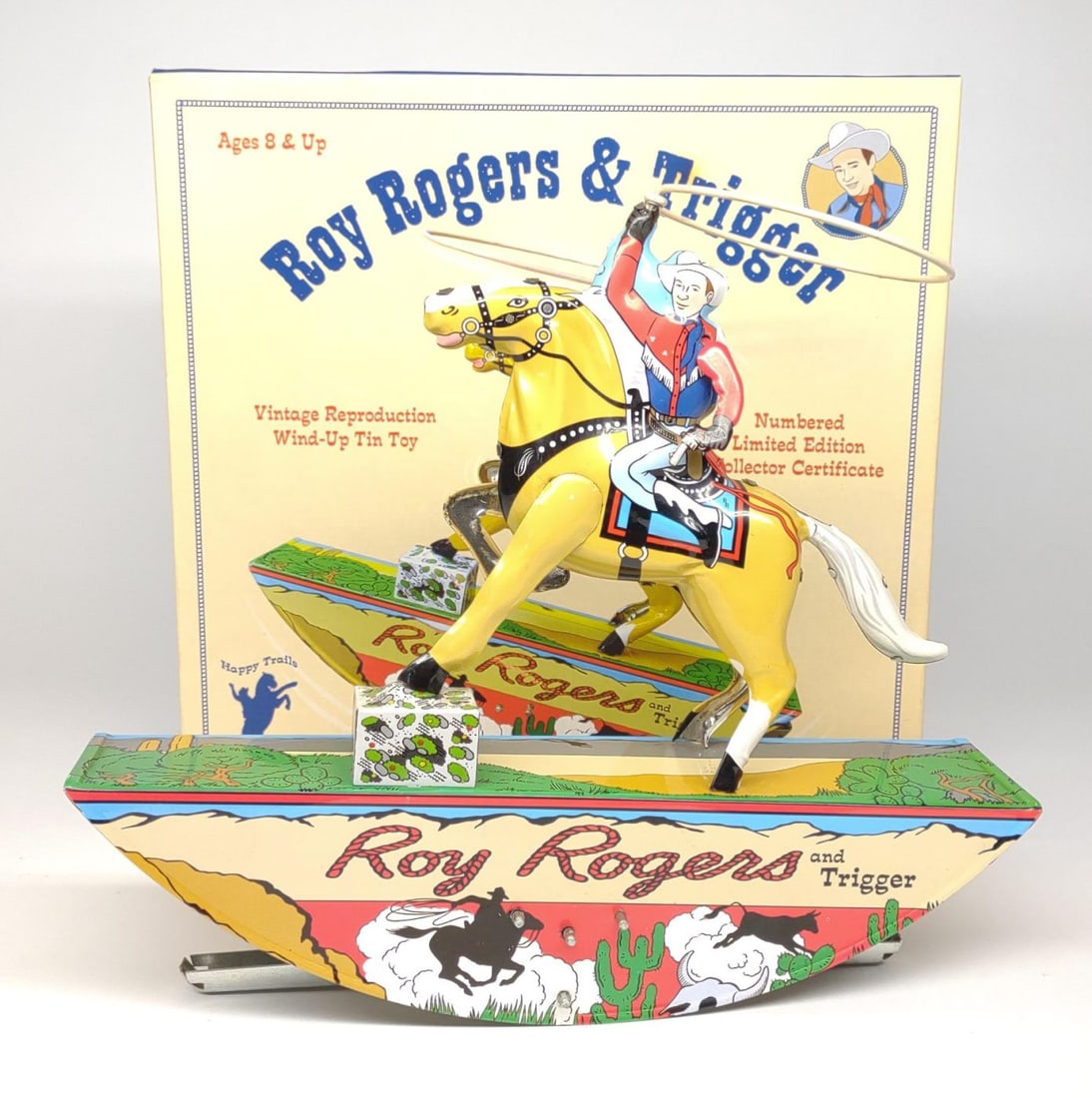 Roy Rogers & Trigger Wind-Up Schylling Modern Toy (1 of 12)