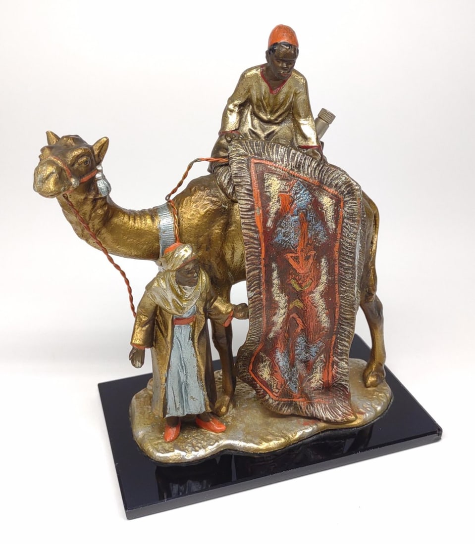 1930s Rug Merchant & Camel Cigar Striker Lighter (1 of 9)