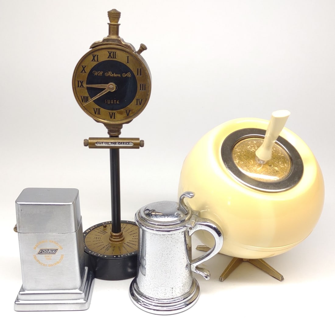 4 Vintage Table Lighters (1 of 17)