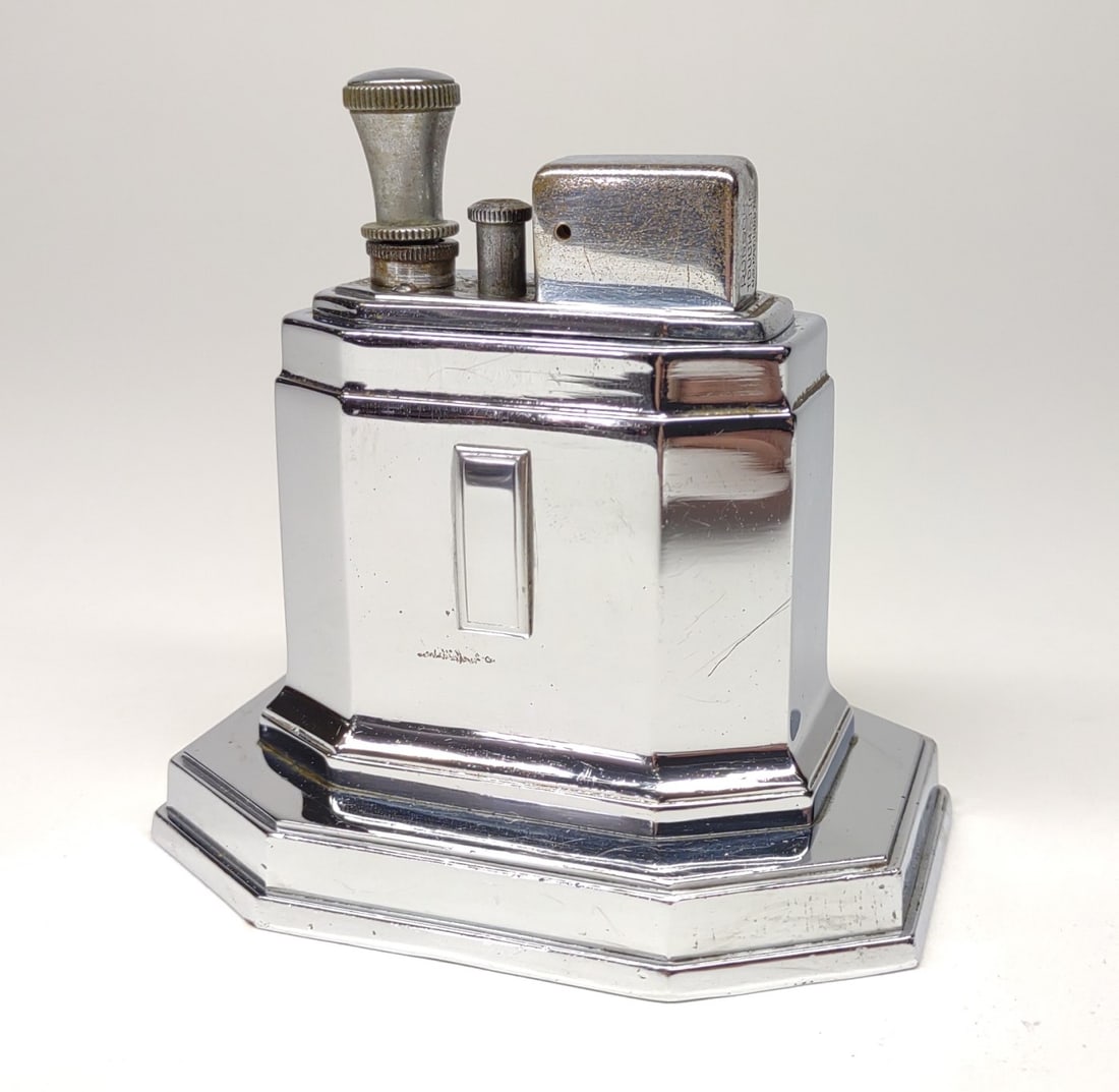 Ronson Touch Tip Octette Table Lighter (Chrome) (1 of 9)