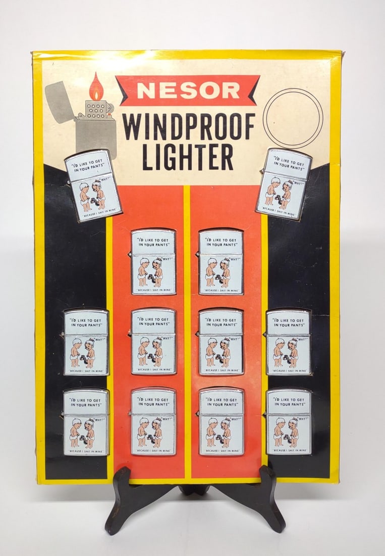 Nesor Japan Windproof Lighter Store Display (1 of 9)