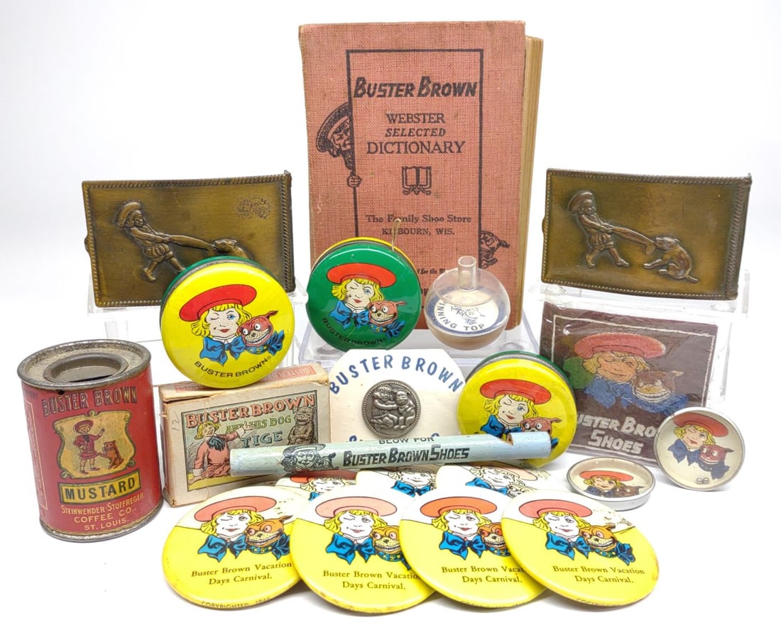 22 Buster Brown Advertising Items & Toys (1 of 17)