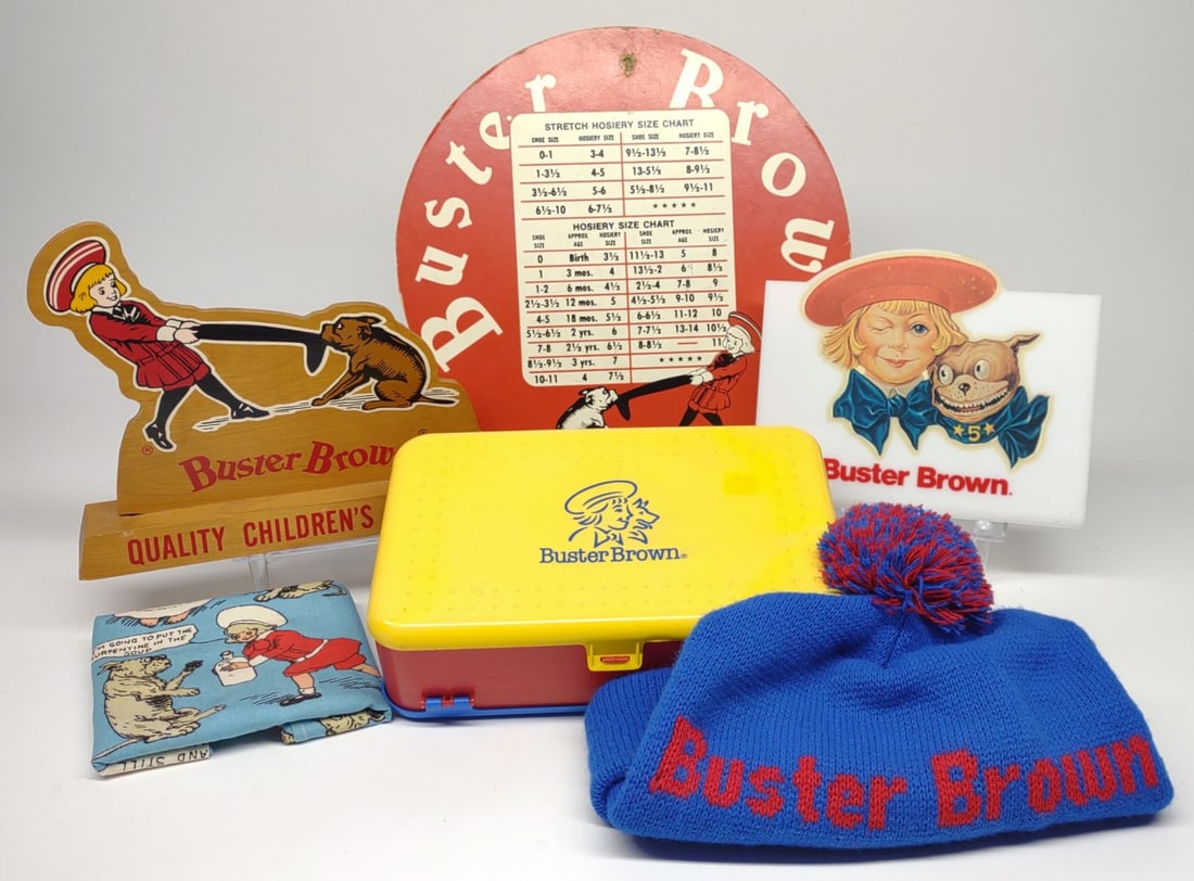 6 Buster Brown Advertising Items (1 of 13)
