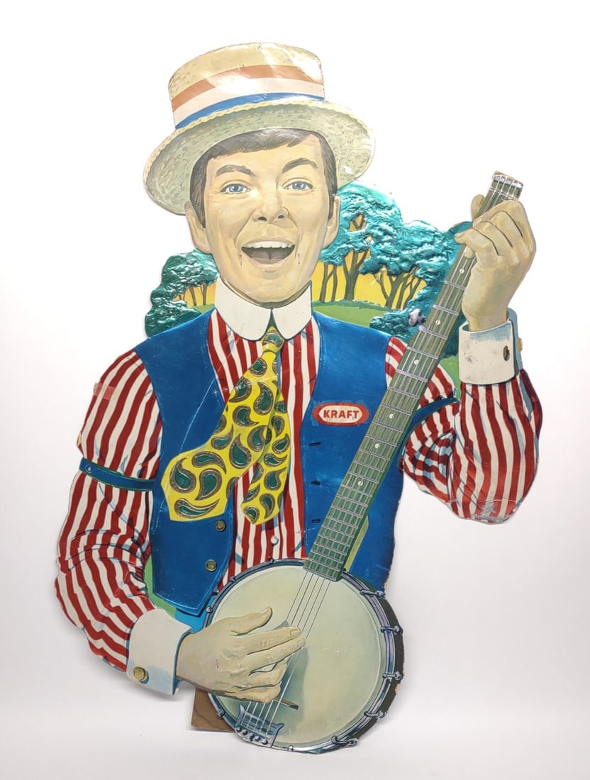 Kraft Foods Wonderflex Die-cut Circus Banjo Sign (1 of 6)