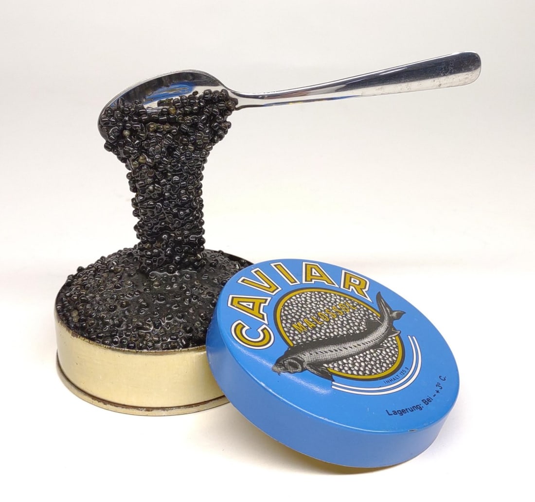 Caviar Tin Sculpture / Advertising Display (1 of 6)