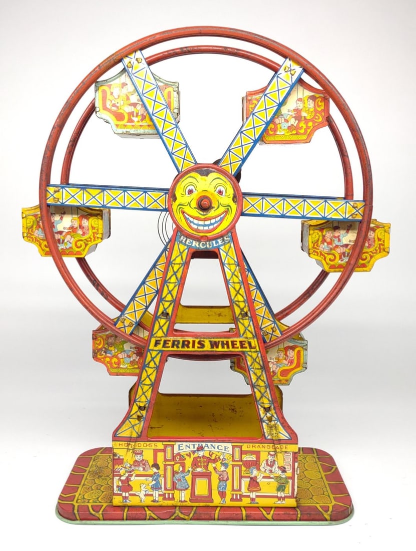 Chein Tin Wind-Up Ferris Wheel Toy #172 (1 of 9)