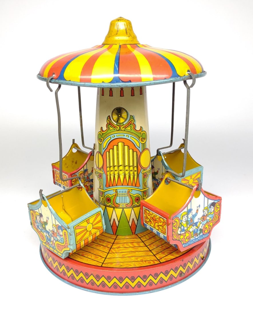 Chein Wind-Up Aero Swing Carnival Toy (1 of 7)