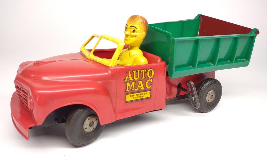 Marx Auto Mac Truck Driver Wind-Up Toy (1 of 9)