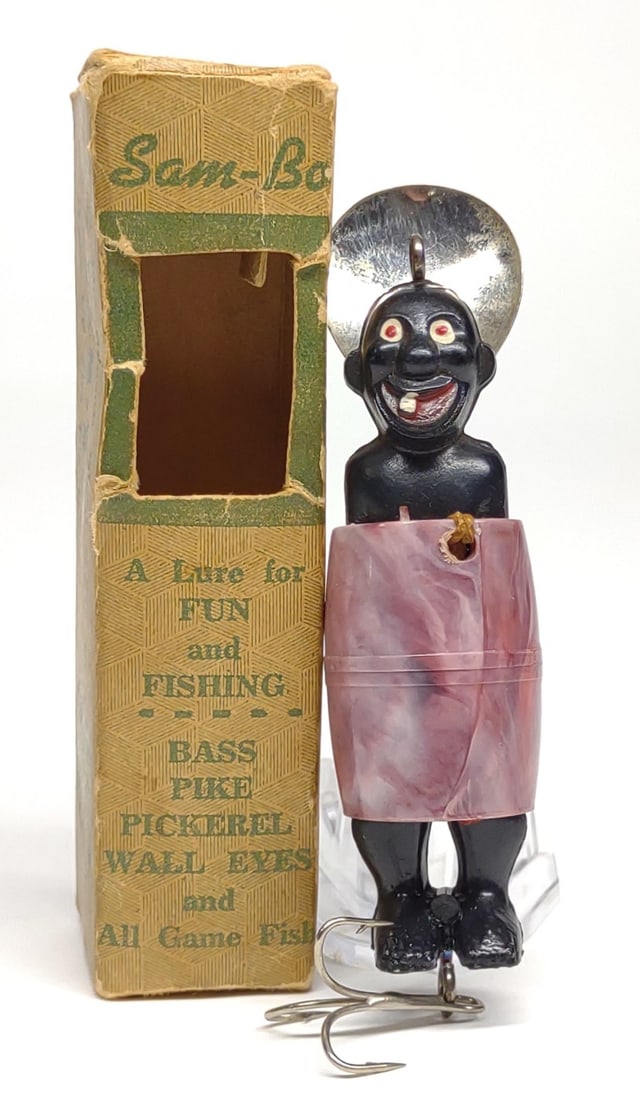 Vintage Risque Sam-Bo Fishing Lure in Box (1 of 5)