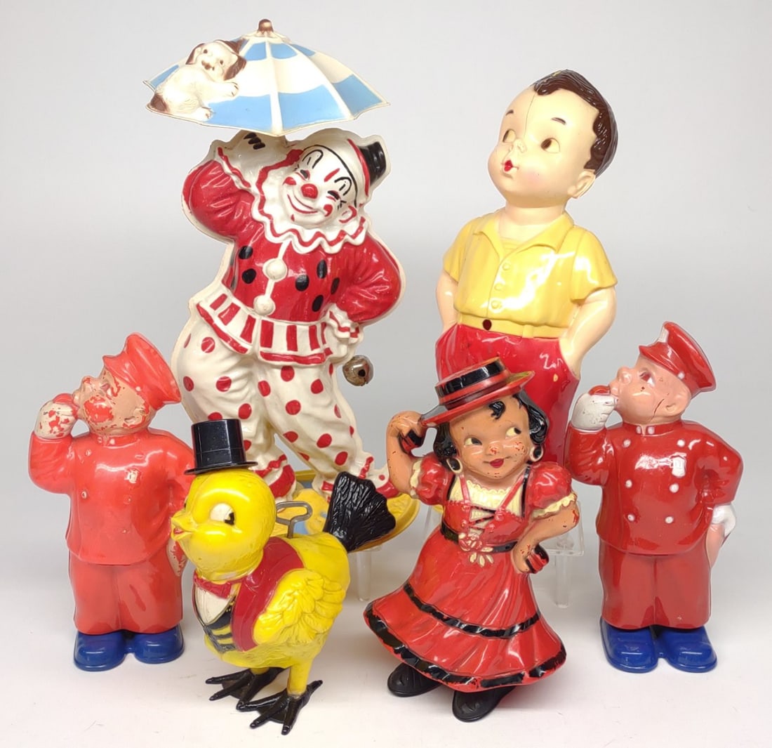 6 Irwin Wind-Up Mechanical Toys (1 of 11)