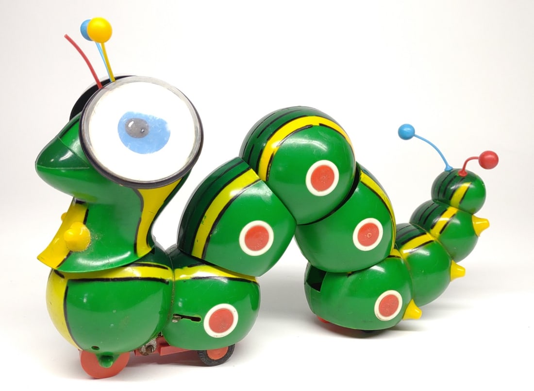 Cragstan Wind-Up Wacky Worm Toy (1 of 8)