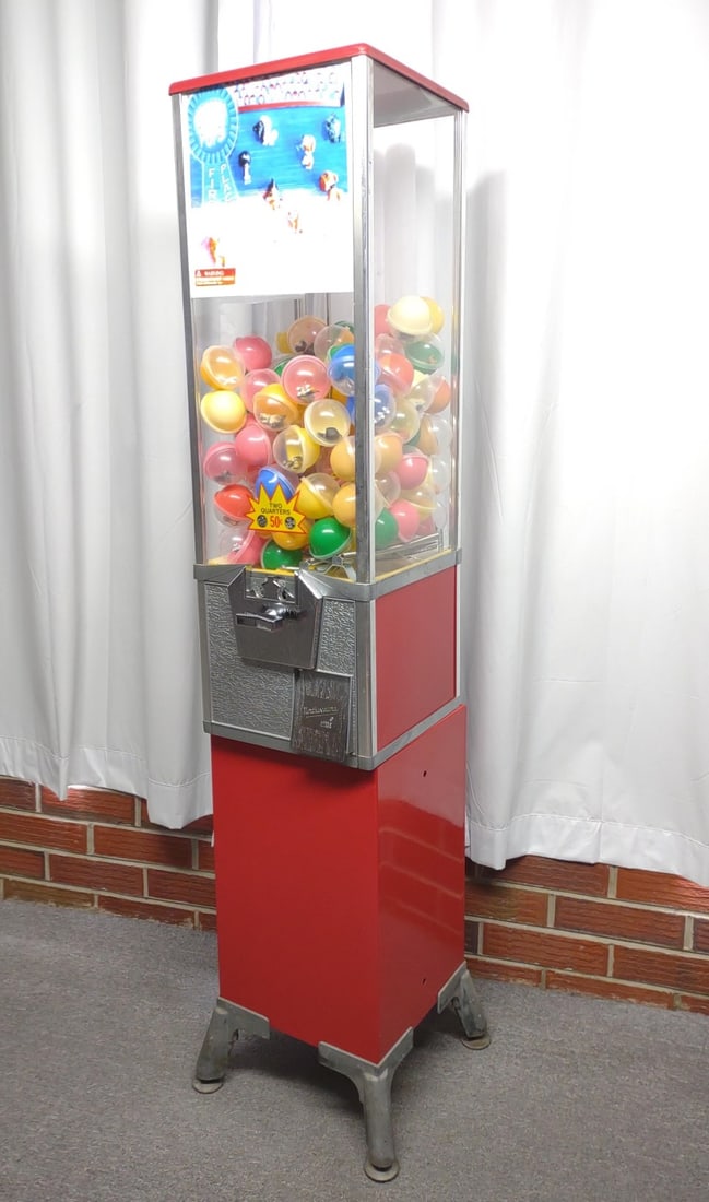 Northwestern Gumball Vending Machine (50 cent) (1 of 10)
