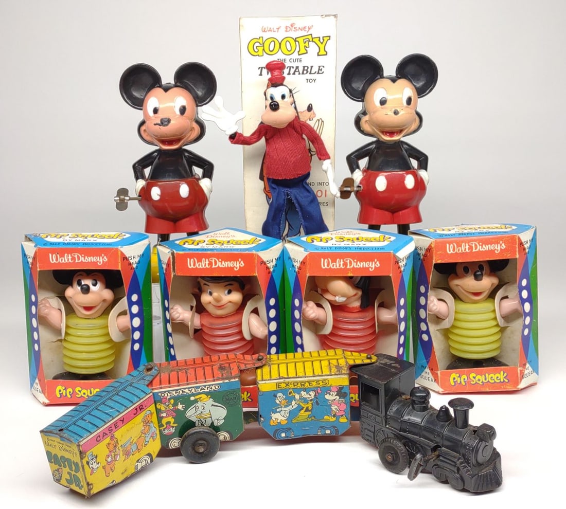 8 Marx Walt Disney Mickey Mouse Toys (Vintage) (1 of 13)