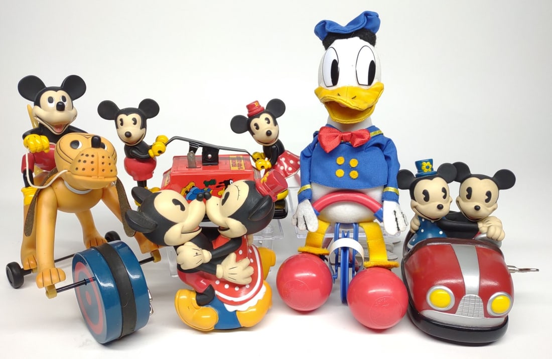 5 Schylling Wind-Up Mickey Mouse Disney Toys (1 of 9)
