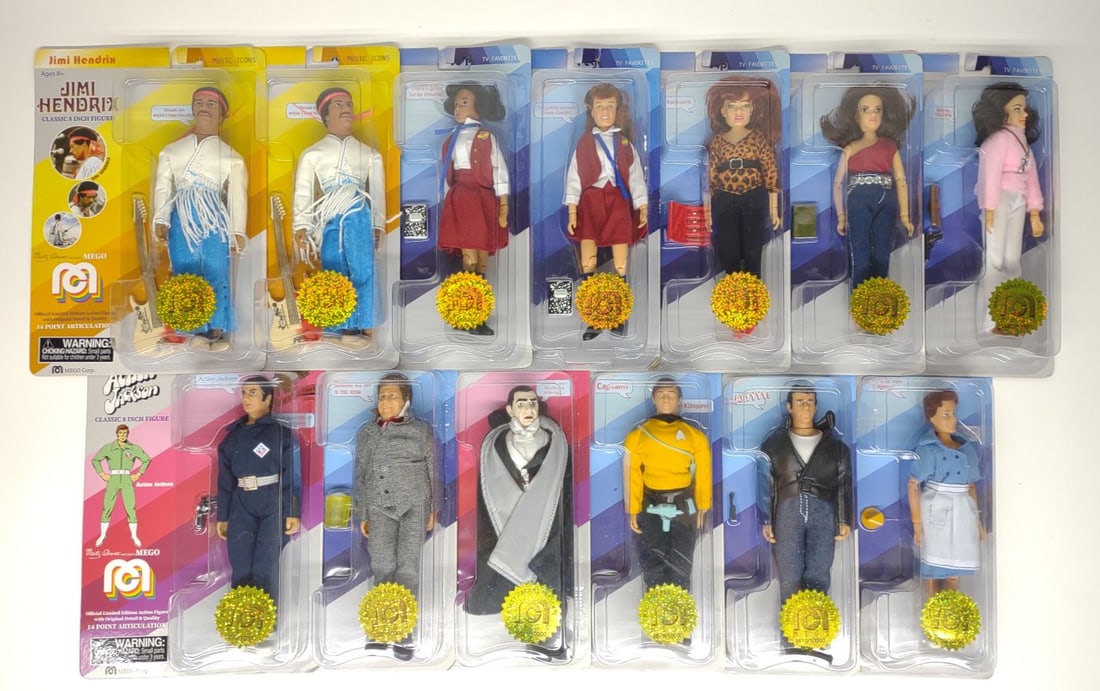 13 Marty Abrams MEGO TV & Music Action Figures (1 of 8)