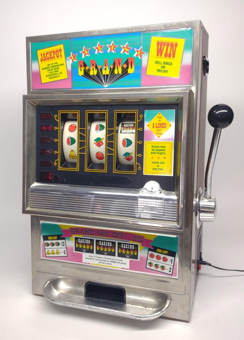 Vintage Casino Grand Slot Machine (1 of 10)