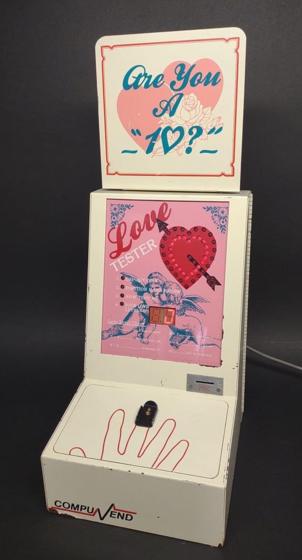 Love Tester Coin Op. Arcade Machine (Works) (1 of 10)