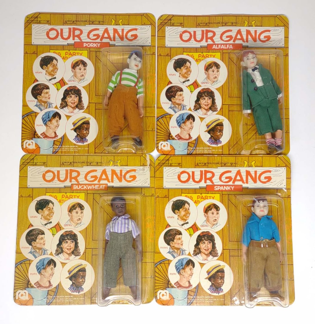 4 MEGO 1975 Our Gang Action Figures in Box (1 of 7)