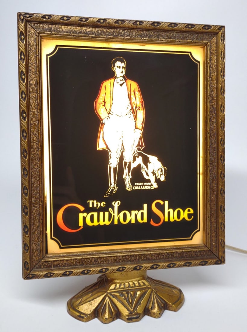 Early Crawford Shoe Advertising Display (Works) (1 of 8)