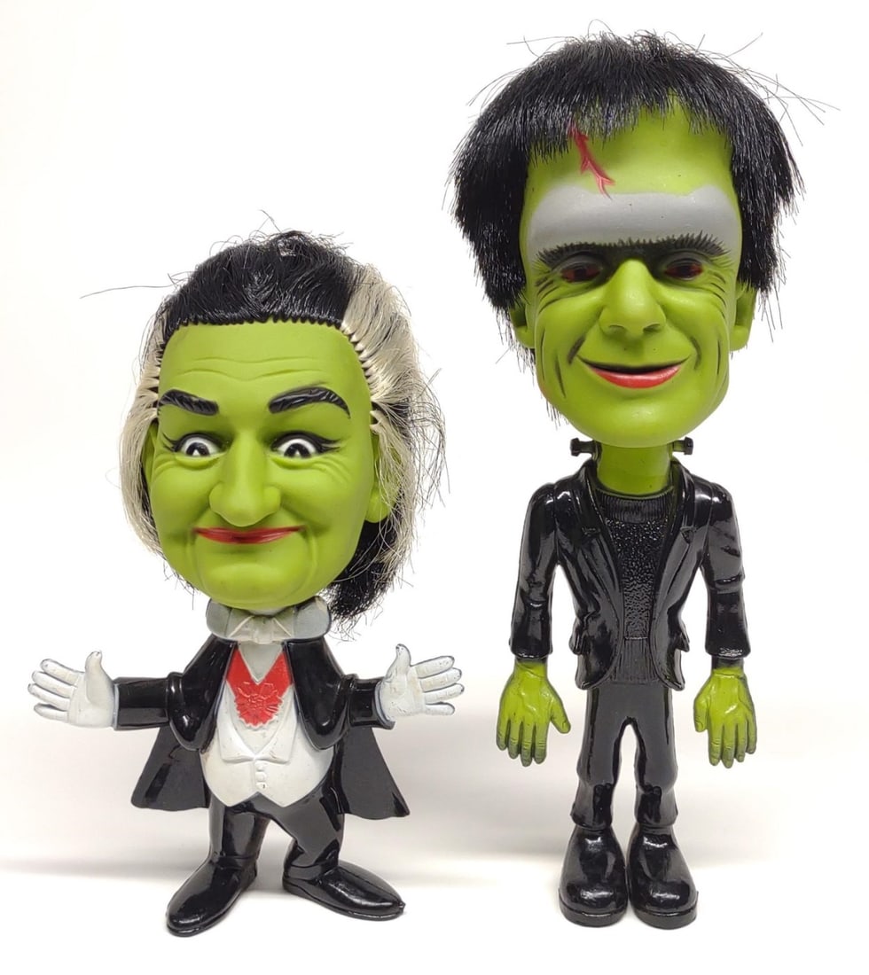 1964 Munsters Herman & Grandpa Munster Figures (1 of 8)