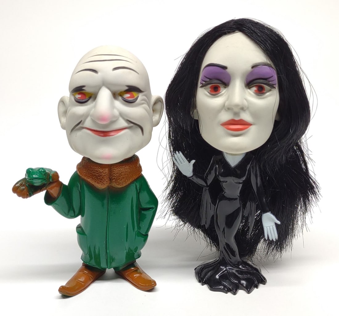 1964 Remco Addams Family Uncle Fester & Morticia