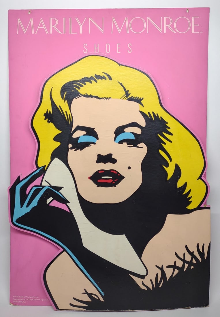 Marilyn Monroe Shoes Advertising Store Display (1 of 13)