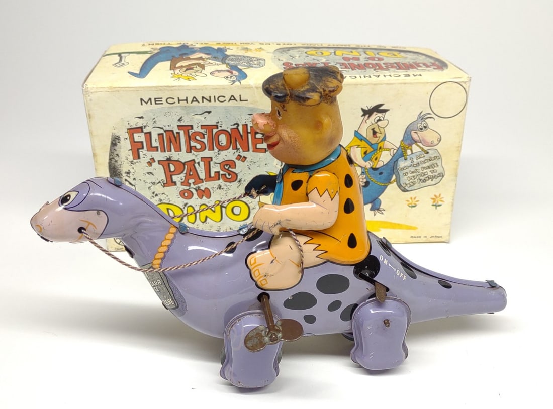 Marx / Linemar Flintstone Pals on Dino Windup Toy (1 of 7)